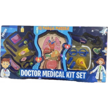 - 13 PARÇA PUZZLE DOKTOR SETİ