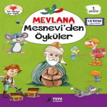 1. Sınıf Mevlana Mesneviden Öyküler (10 lık Set)