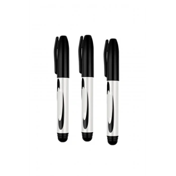 3 Adet Siyah Koli Kalemi - Çuval- Tahta Kalemi