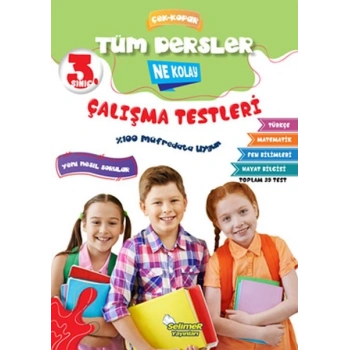 3. Sınıf Tüm Dersler Çek-Kopar Ne Kolay Çalışma Testleri