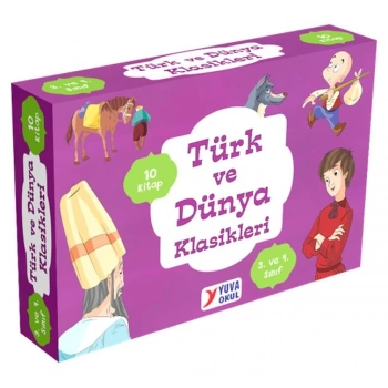 3. ve 4. Sınıflar için Türk ve Dünya Klasikleri (10 )