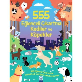 555 Eğlenceli Çıkartma Kediler Ve Köpekler