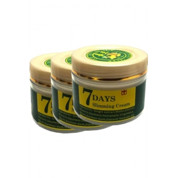 7 Days Ginger 3lü Adet Miracle Slimming Cream Kremi 100 ml