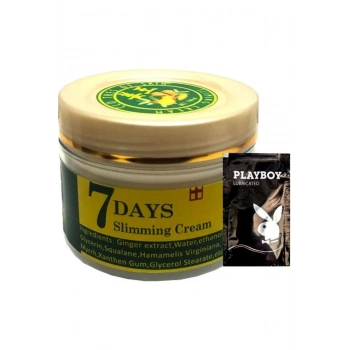7 Days Ginger Miracle Slimming Cream Yağlara Parçalayıcı Kremi LFHX0117 100 ml + 1 Adet Jel H.ediye