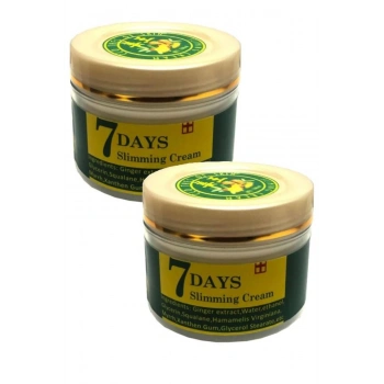 7 Days Slimming Zencefil Yağlı Vücut Zay.ıflama Incelik Kremi 100 ml 2 Adet