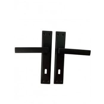 Adil Riva Mat Siyah Oda Kapı Kolu