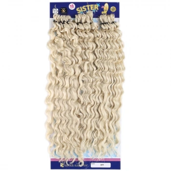 Afro Dalgası Saç / Platin 613