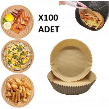Airfreyer Fritöz Kağıdı Yuvarlak XL / XXL 100LÜ