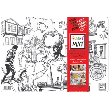 Akademi Çocuk - Funny Mat - Mustafa Kemal Atatürk (Yeni)