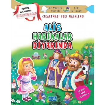 Alis Harikalar Diyarında - Çıkartmalı Peri Masalları