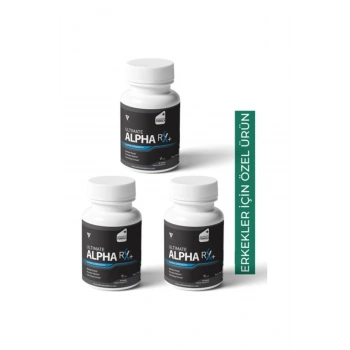 Alpha Rx Erkeklere Özel Performans Takviyesi 30 Lu X 3 Adet