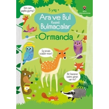 Ara Ve Bul li Bulmacalar - Ormanda