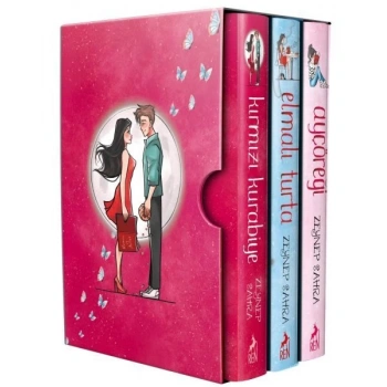 Ayçöreği - Elmalı Turta - Kırmızı Kurabiye (3  Takım) (Ciltli)