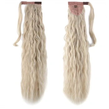 Bağlamalı Kabarık Dalgalı At Kuyruğu / Balköpüğü Platin Röfleli