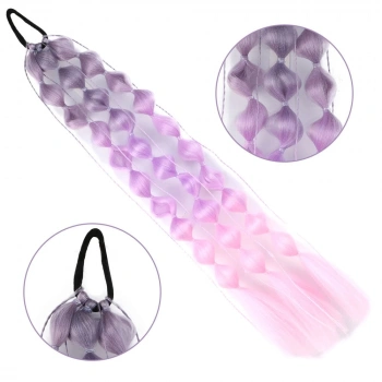 Bn Örgülü Lastikli At Kuyruğu / ACM06