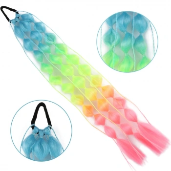 Bn Örgülü Lastikli At Kuyruğu / ACM11