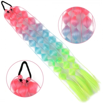 Bn Örgülü Lastikli At Kuyruğu / ACM13