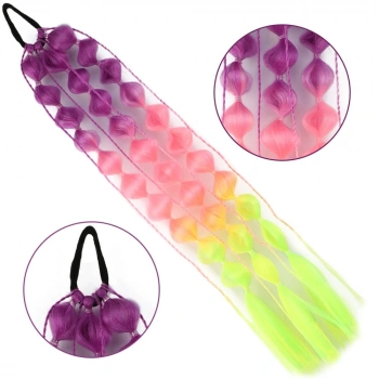 Bn Örgülü Lastikli At Kuyruğu / ACM21