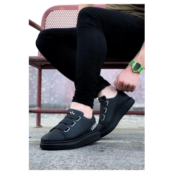 Bant Legend Kömür Kalın Taban Casual Erkek Ayakkabı