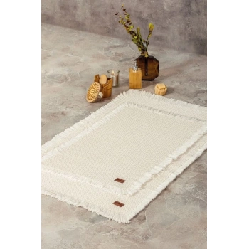 Bath Rug Set Krem 2li 75x125 60x90