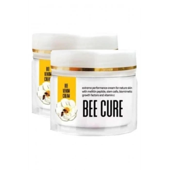 Bee Cure Arı Zehri Vücut Diz Adele Eklemleriniz Için Ağrı Ve Masaj Kremi 100 ml 2 Adet