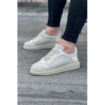 Bej Triko Erkek Casual Ayakkabı