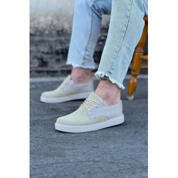 Bej Triko Erkek Casual Ayakkabı