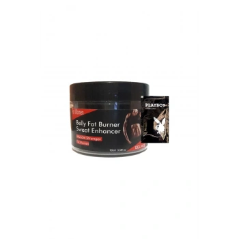 Belly fatBurner Sweat Enhancer Kadınlar için krem 100 ml + 1 Adet Jel ile
