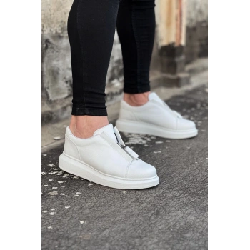 Beyaz Cilt Erkek Casual Ayakkabı
