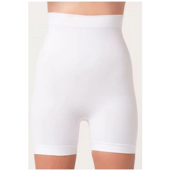 Beyaz Kadın Kalça Kaldırıcı Dikişsiz Korse