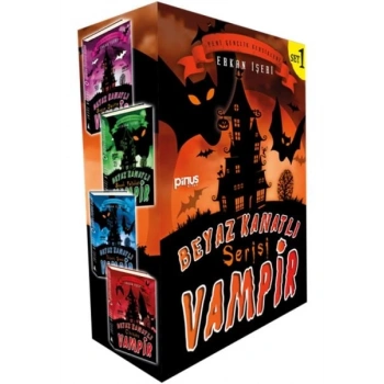 Beyaz Kanatlı Vampir Seti 1 - 4  Takım