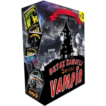 Beyaz Kanatlı Vampir Seti 2 - 4  Takım