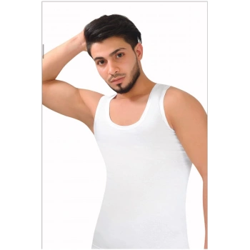 Beyaz Penye 3lü Erkek Atlet-SİSMEN03