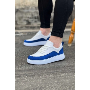 Beyaz Sax Ortopedik Taban Erkek Casual Ayakkabı