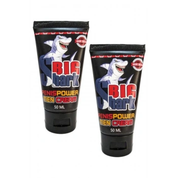 Big Shark Power Creams Erk.eklere Se.rtleşti.rme Etkisi Kremi 50 ml X 2 Adet