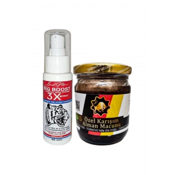 Bigboost 50 ml Erkekler İçin 3xeffect Krem + Yanında 1 Kavanoz 240GR German Macun Takım