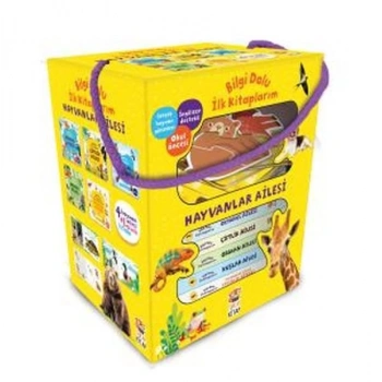 Bilgi Dolu İlk larım Hayvanlar Ailesi Set (5 )