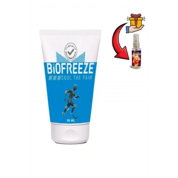 Biofreeze Cool The Pain Cream Vücut Ağrılarına Teskin Kremi 50 ml x 1 ad+Masaj Yağı ile