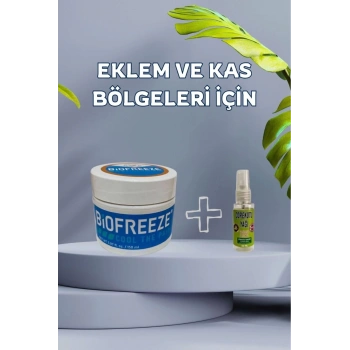 Biofreeze Kas Eklem Ağrı Ve Masaj Kremi 150 ML 1 Adet + Çörek Otu Yağı 30 ML 1 Adet