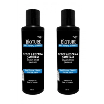 Bioture Eg.zama Sede.f Tahribatlarını Döküntülerini Onaran Bakım Şampuanı 200 ml X 2 Ad