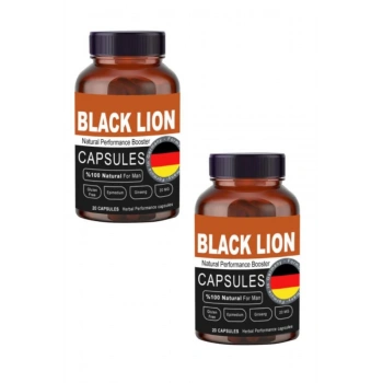 Black Lion Men Booster Erkeklere Özel Bölge Sertlik Takviyesi 20li x 2 adet