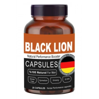 Black Lion Men Booster Erkeklere Özel Sertlik Performanse 20li