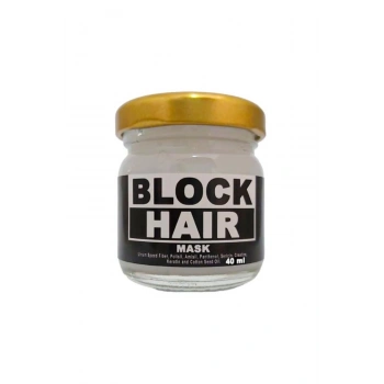 Block Hair Derinlemesine Canlılık Katan Saç Bakım Maskesi 40 ml