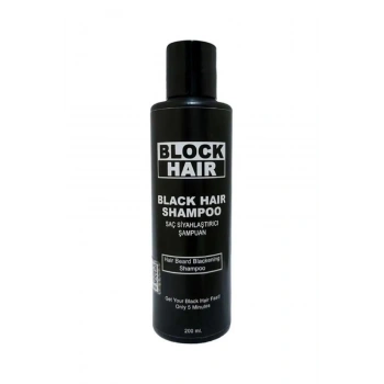 Block Hair Saçları Siyahlaştıran Şampuan 200ml X 1 Adet