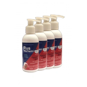 Blue Tüylere Krem 4 Tane x 150 ml Cevizli & Ceviz Sütlü Russ Merhemi