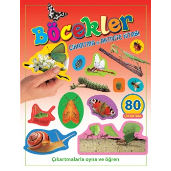 Böcekler - Çıkartma ve Aktivite Kitabı