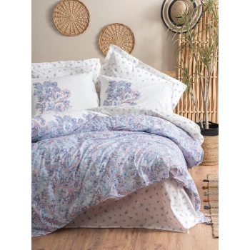 Bohem Nev Takımı Çift Kişilik Mapiya Mavi