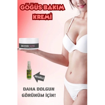 Bombsize Göğüs Büy.üt.ücü Ve Sıkı.laş.tı.rıcı 50 ML + Çörek Otu Yağı 30 ML