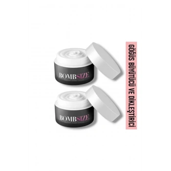 Bombsize Kadınlara Özel Göğüs Geliştirici Dolgunlaştırıcı Sıkılaştırıcı Bakım Kremi 50 ml X 2 Adet