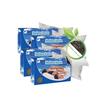 Bonie 4Adet Kara Buğday Yastığı Gürültüsüz Uyku Yastığı 50X70Cm